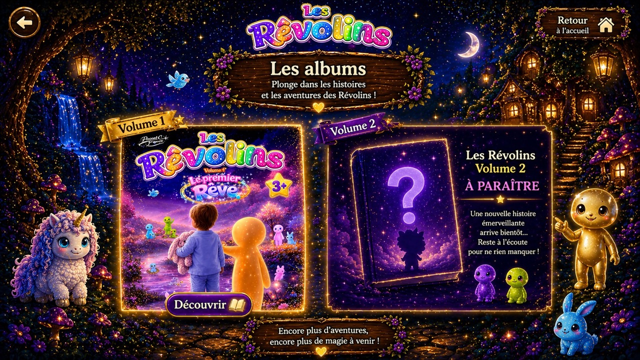 Accueil des albums