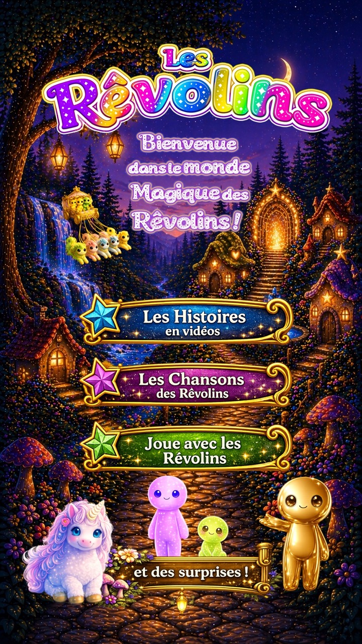 Accueil du monde des Rêvolins